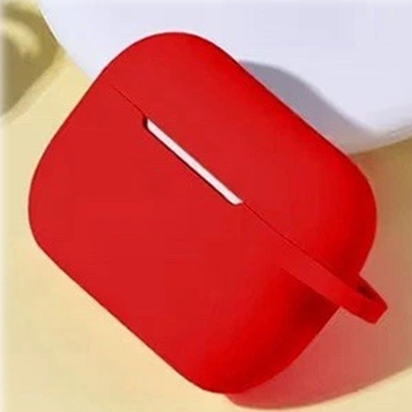AirPods Pro Red Case Cover - Picture 3 of 9